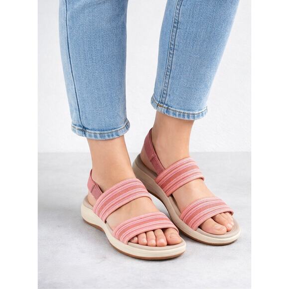 Easy Spirit Tristen9 Comfort Sandals - Pink ROSE - VARIOUS SIZES In WIDE & REG - Picture 2 of 7